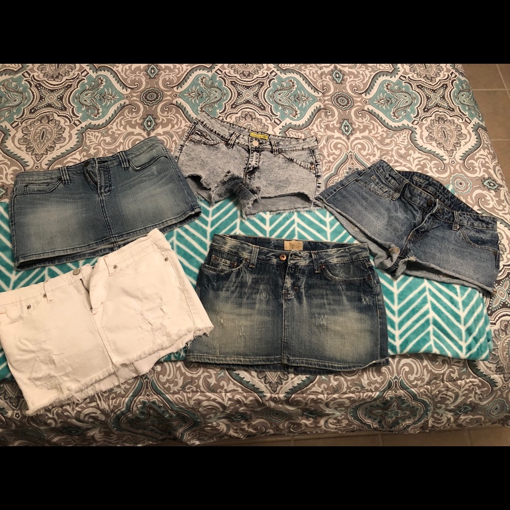 Shorts and skirts